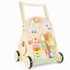 Rosynee wooden walker makes a thoughtful first birthday gift.