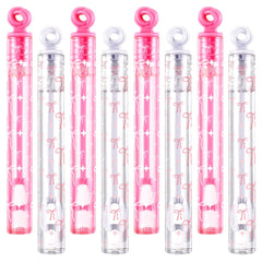 Rotatingpals pink bow bubble wands pack, perfect for festive party favors and easy sharing.