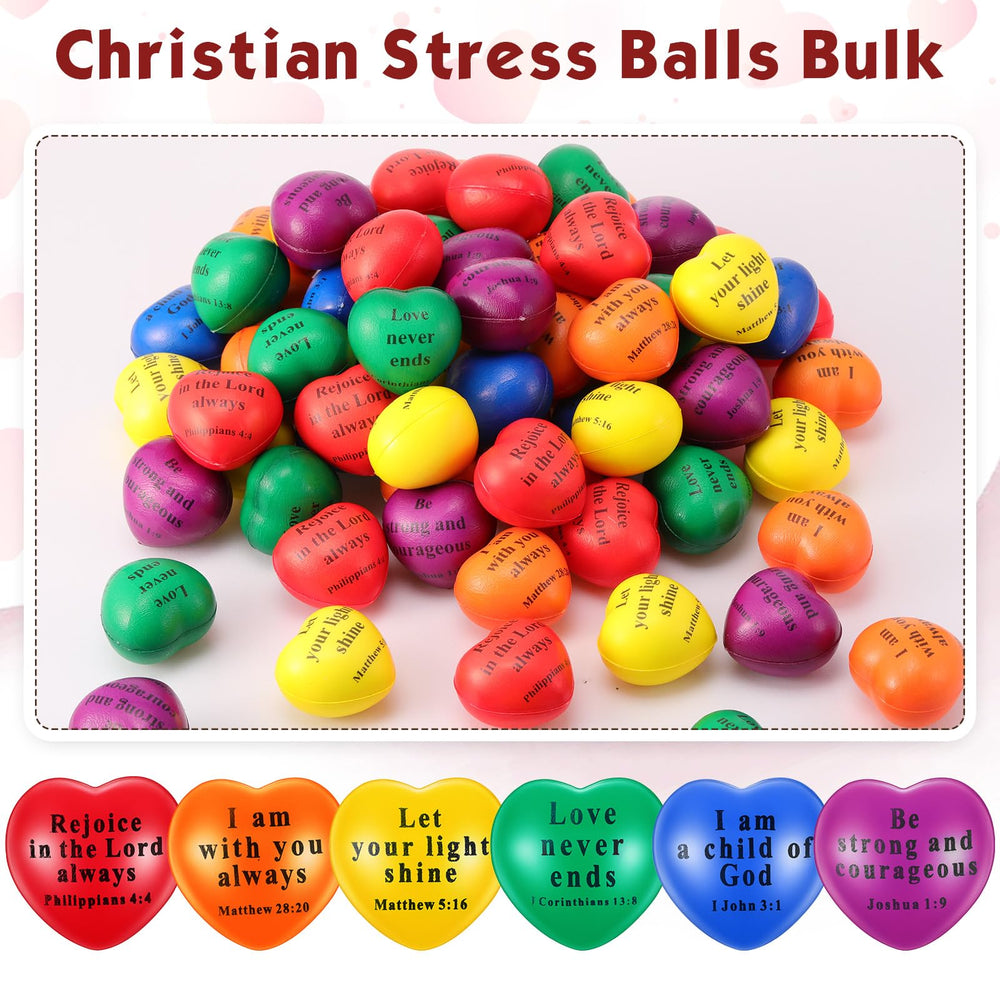 Rotatingpals Christian party favors feature bible quotes to inspire calm during gatherings.