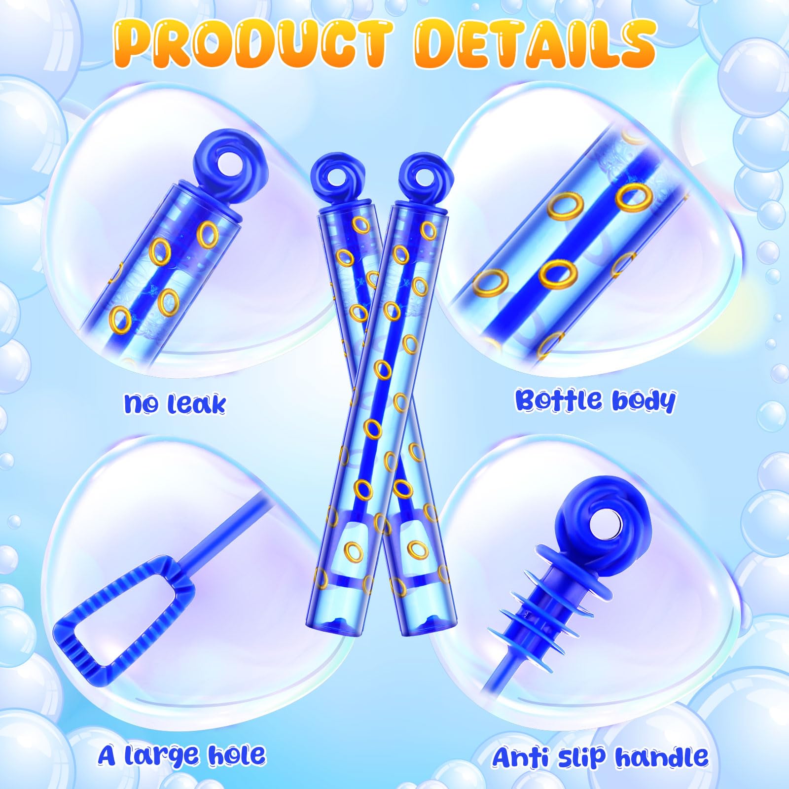 Rotatingpals compact 4.13-inch bubble wand fits small hands easily.