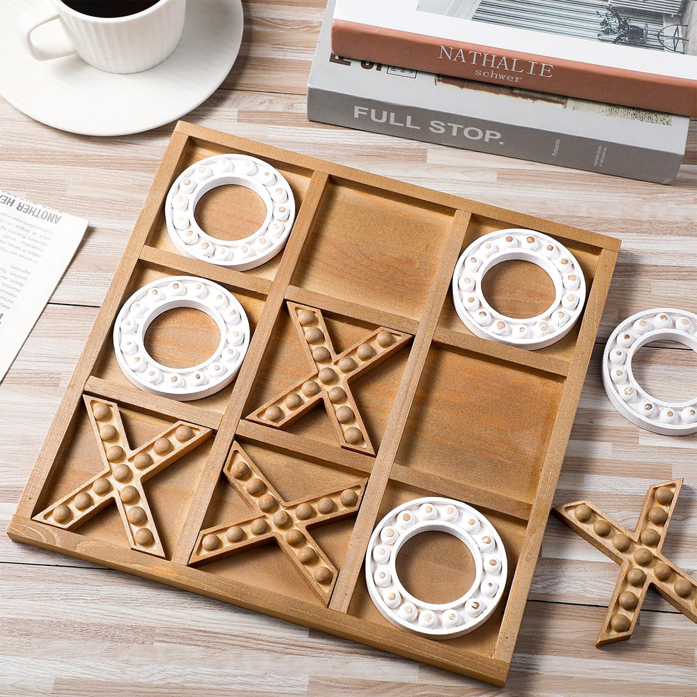 Rotatingpals Tic Tac Toe doubles as stylish coffee table decor.