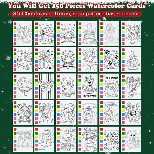 Rotu Christmas cards with festive designs for greetings and gifts