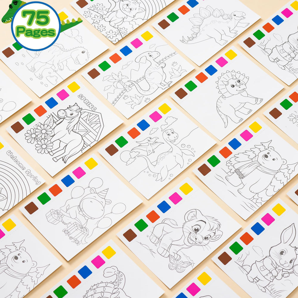 Rotu dinosaur-themed coloring designs inspire imaginative play and learning.