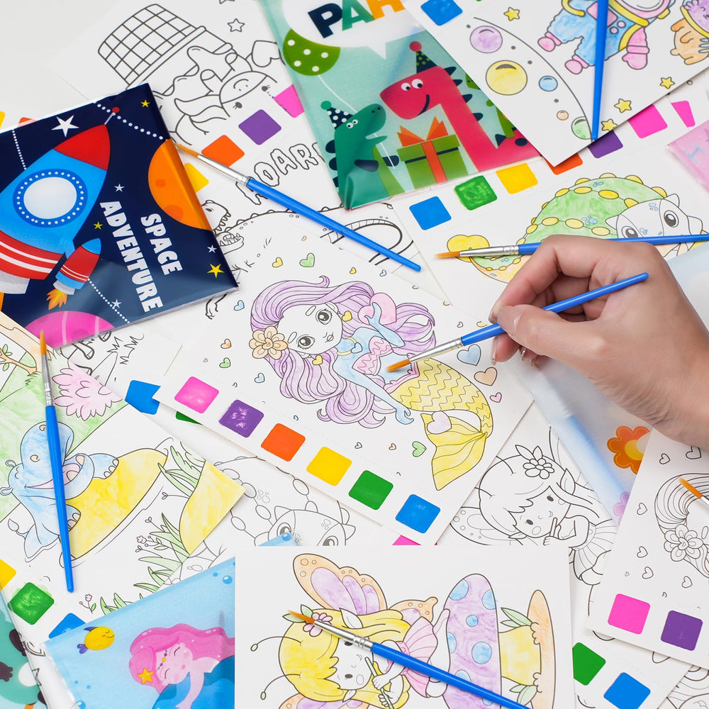 Rotu 30-piece paintbrush set for watercolor beginners
