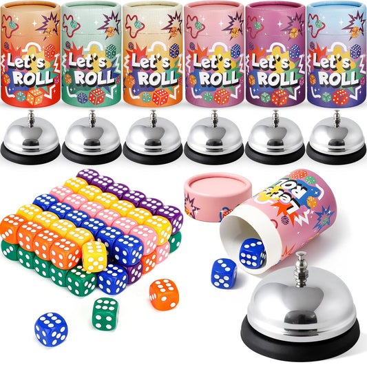 RoundFunny Bunco dice cups with lids for easy storage and quick setup