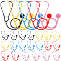 RoundFunny kids stethoscope toy in blue for imaginative role play.
