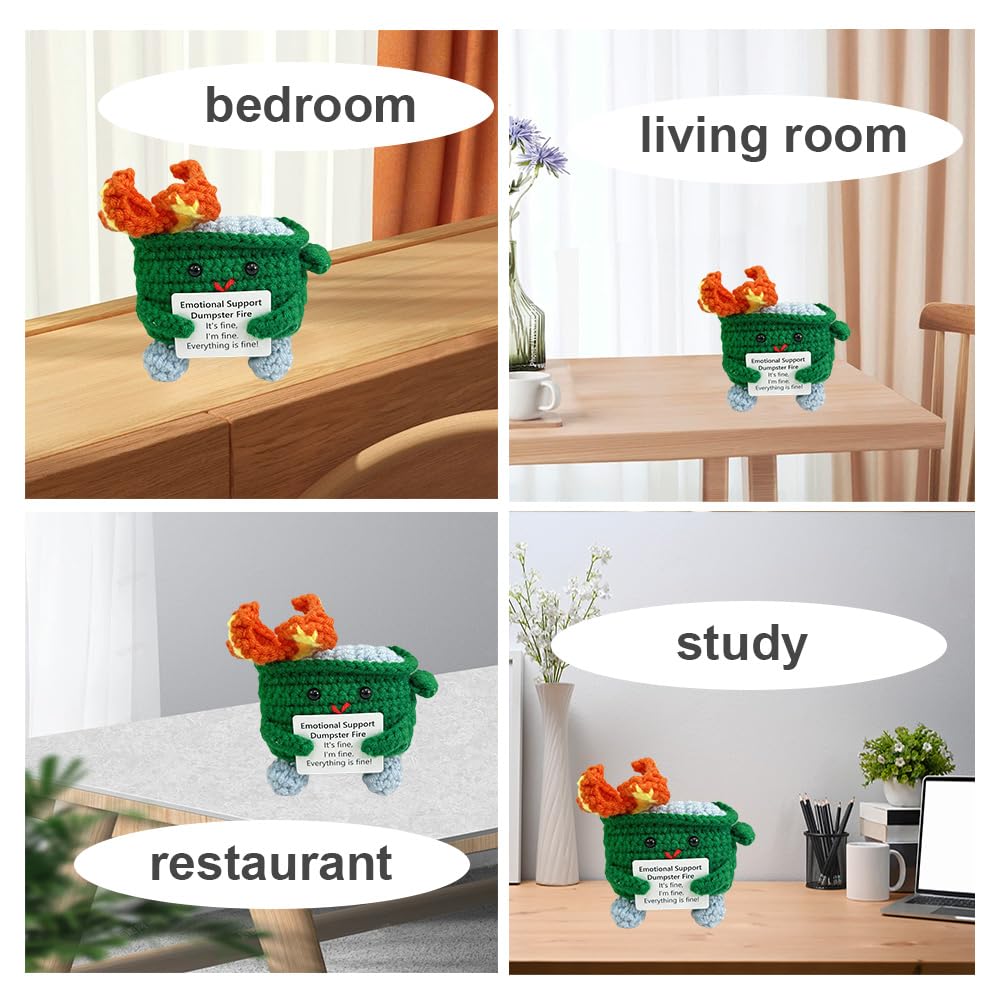 RovyFota handmade soft durable crochet buddy with comforting texture and lasting shape.