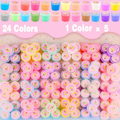 Rowecvce butter slime kit store after play to maintain texture.