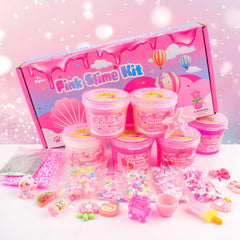 Rowecvce party favors idea showing a gift ready slime kit for celebrations