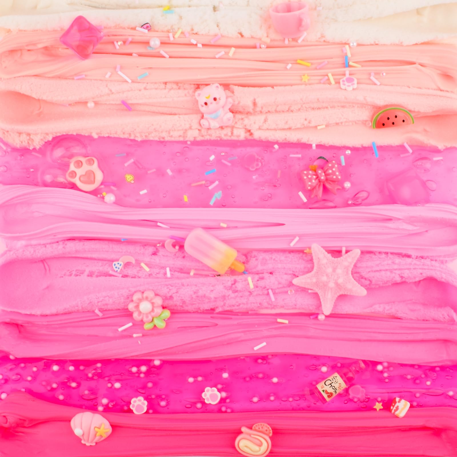 Rowecvce cloud slime texture with light, airy feel for gentle squeezing