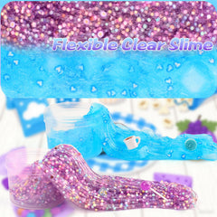 Rowecvce Snacks Slime Kit includes 12 food charms for themed pretend-snack play.