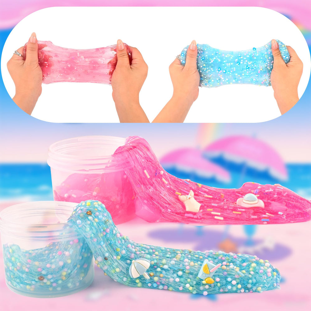 Rowecve DIY slime kit components support customization and creative expression at home