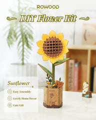Rowood 3D flower base display enables versatile bouquet options