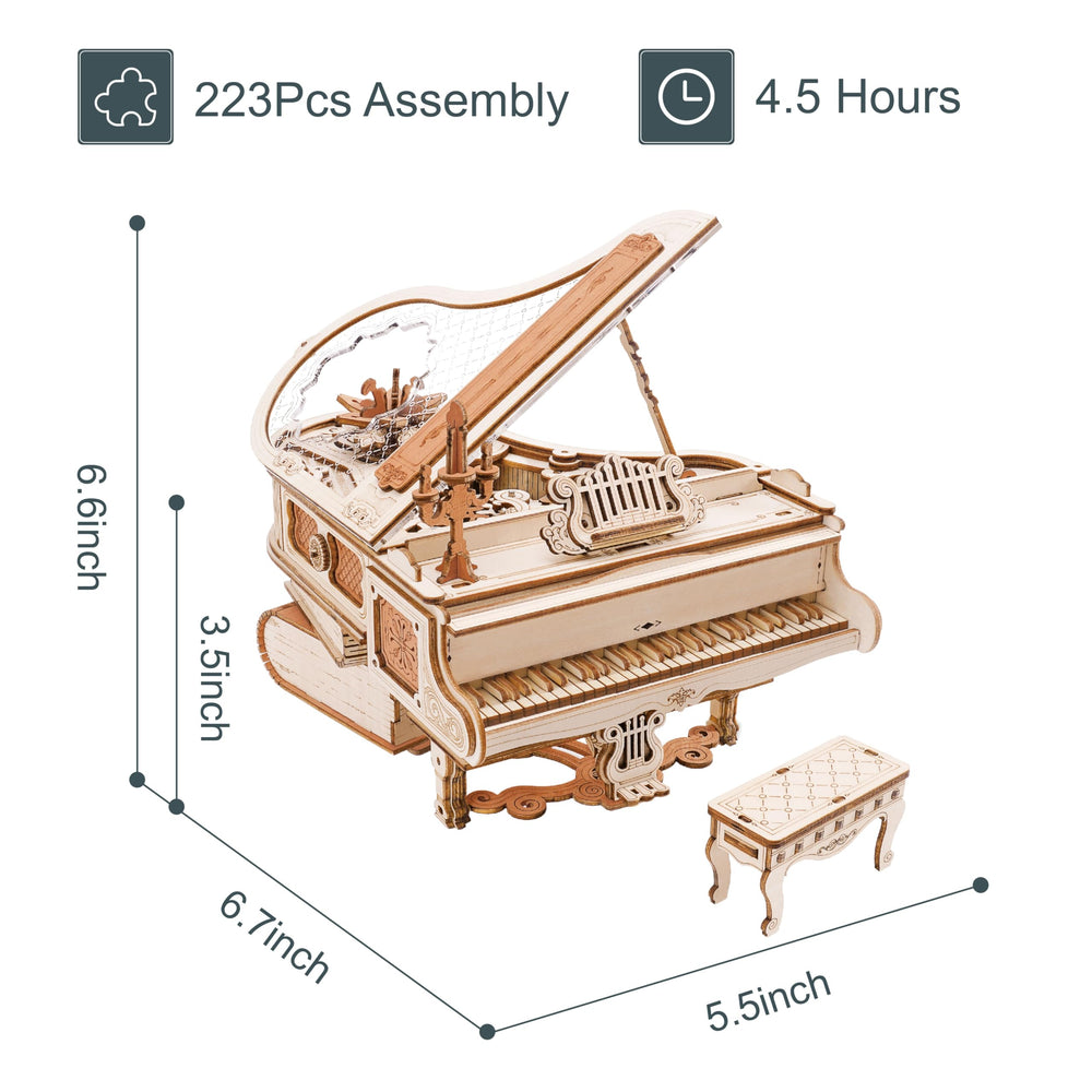Rowood DIY music box gift idea for a handmade present