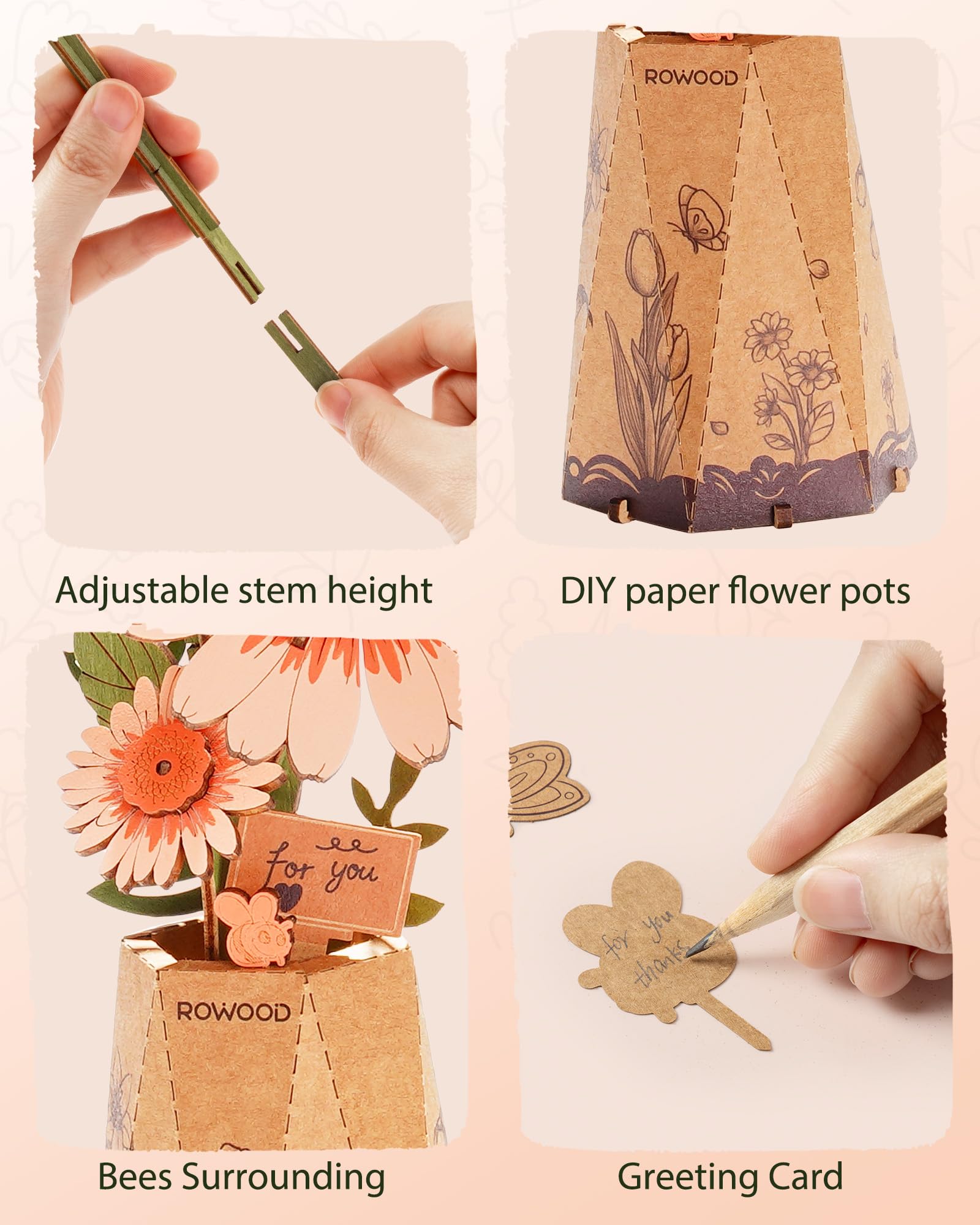 Rowood gift-ready packaging suitable for birthdays and holidays.