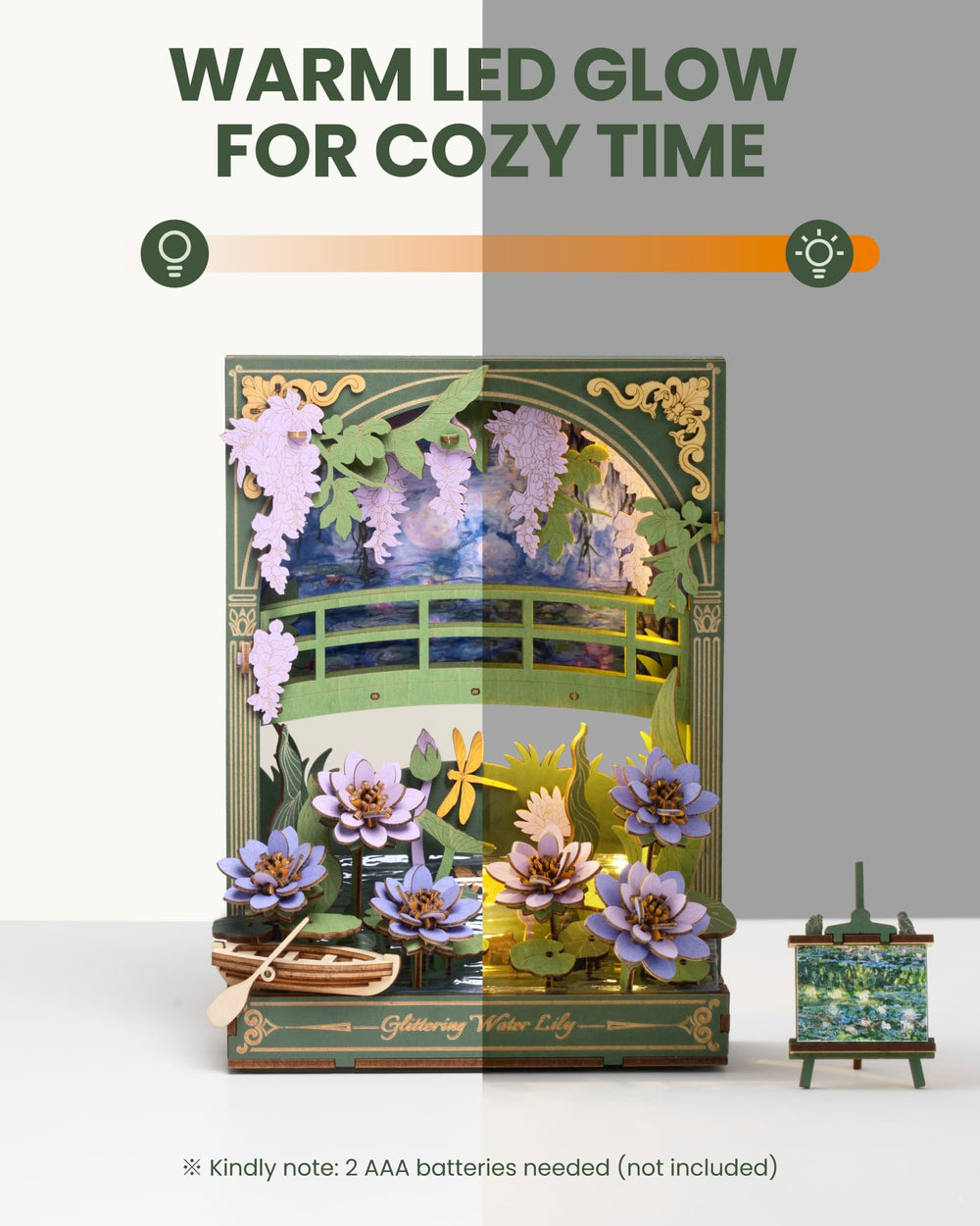 Rowood LED-lit wall art kit provides gallery-worthy decor at home