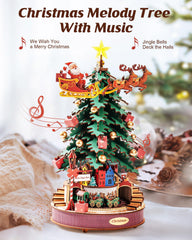 Rowood wooden music box model kit highlighting charming motion and keepsake quality
