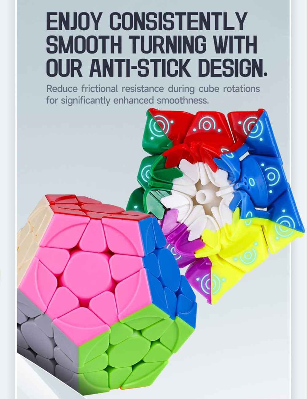 Roxenda Megaminx Cube ready-to-gift packaging makes thoughtful present.
