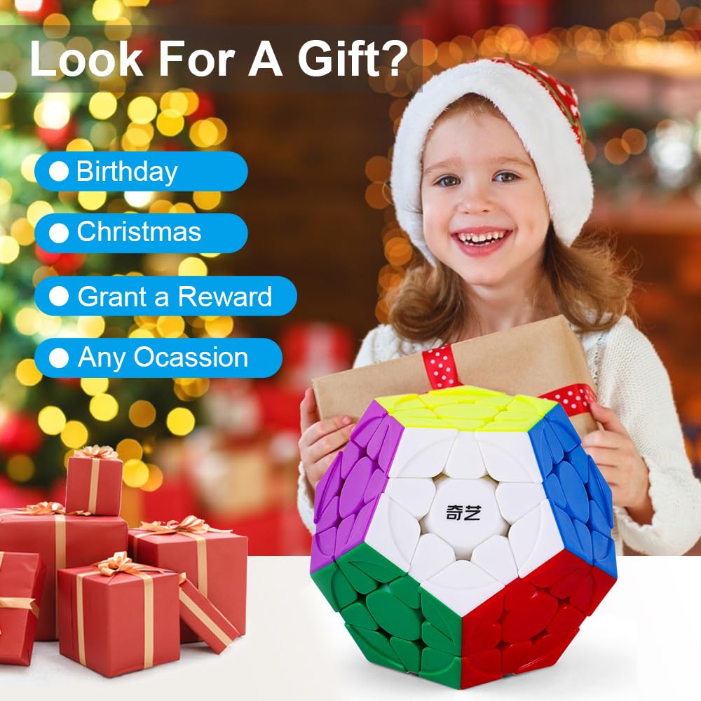 Roxenda Megaminx Cube solution guide included for learner support.