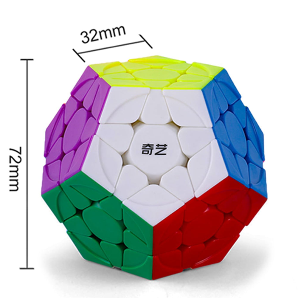 Roxenda Megaminx Cube scrambled view highlighting 12-sided puzzle for advanced problem solving.