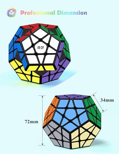 Roxenda Megaminx fast-turn action highlights smooth, responsive solving.