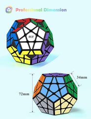Roxenda Megaminx fast-turn action highlights smooth, responsive solving.