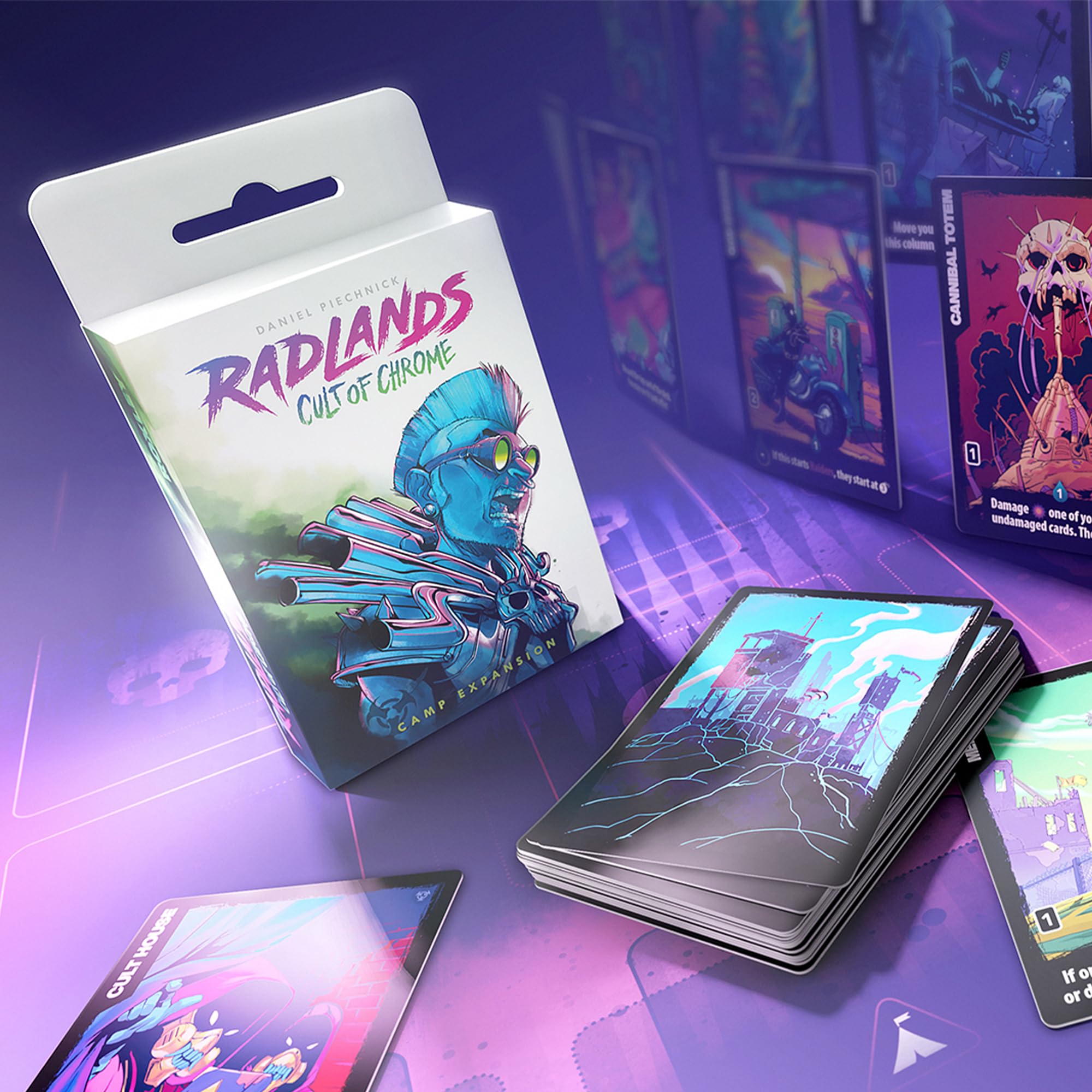 Roxley Radlands Cult of Chrome: rebalanced camps boost gameplay variety