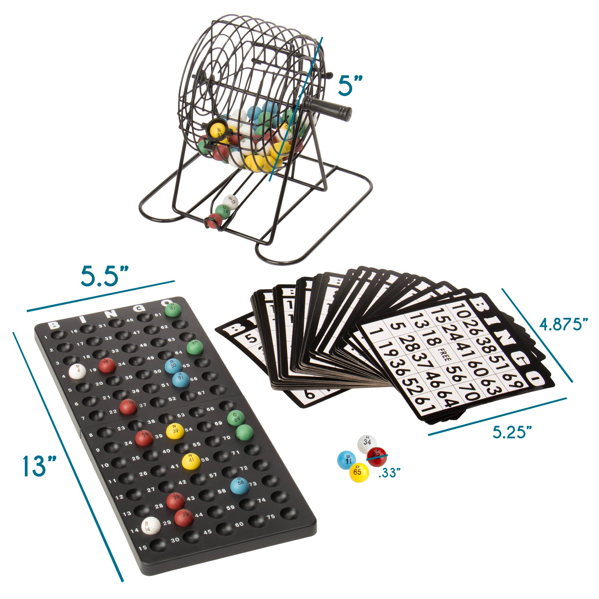 Royal Bingo Deluxe storage box keeps components organized