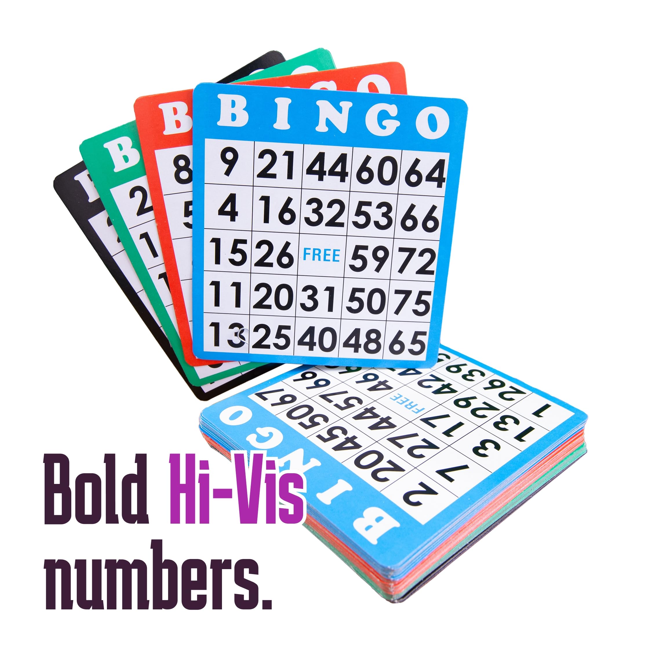Royal Bingo Supplies protective coating on balls preserves legibility across rounds