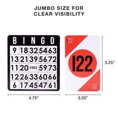 Royal Bingo Supplies replacement blank cards for easy reusing and customization.