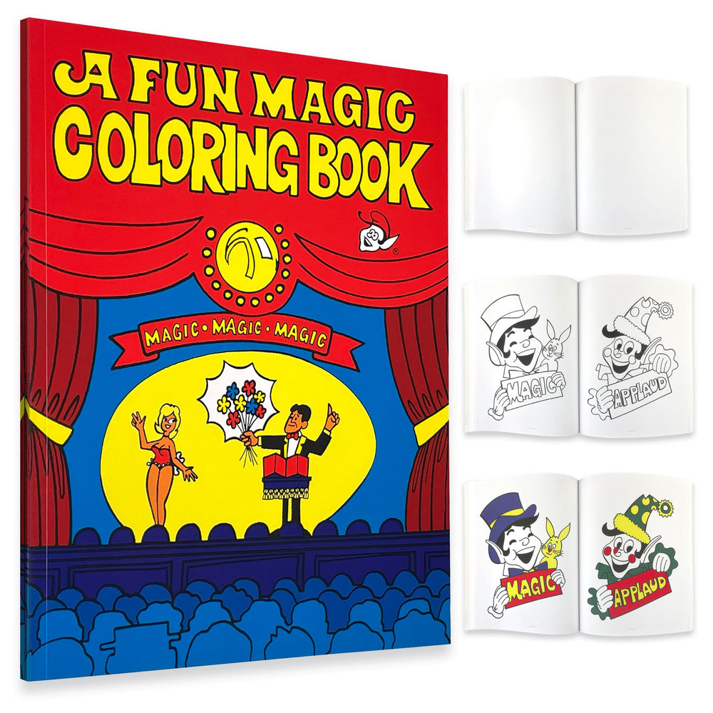 Royal Magic Coloring Book Trick overview for family fun and stage performances