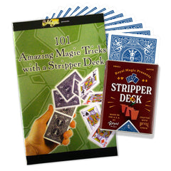 Royal Magic Stripper Deck Kit with Bicycle deck for smooth handling and impressive tricks