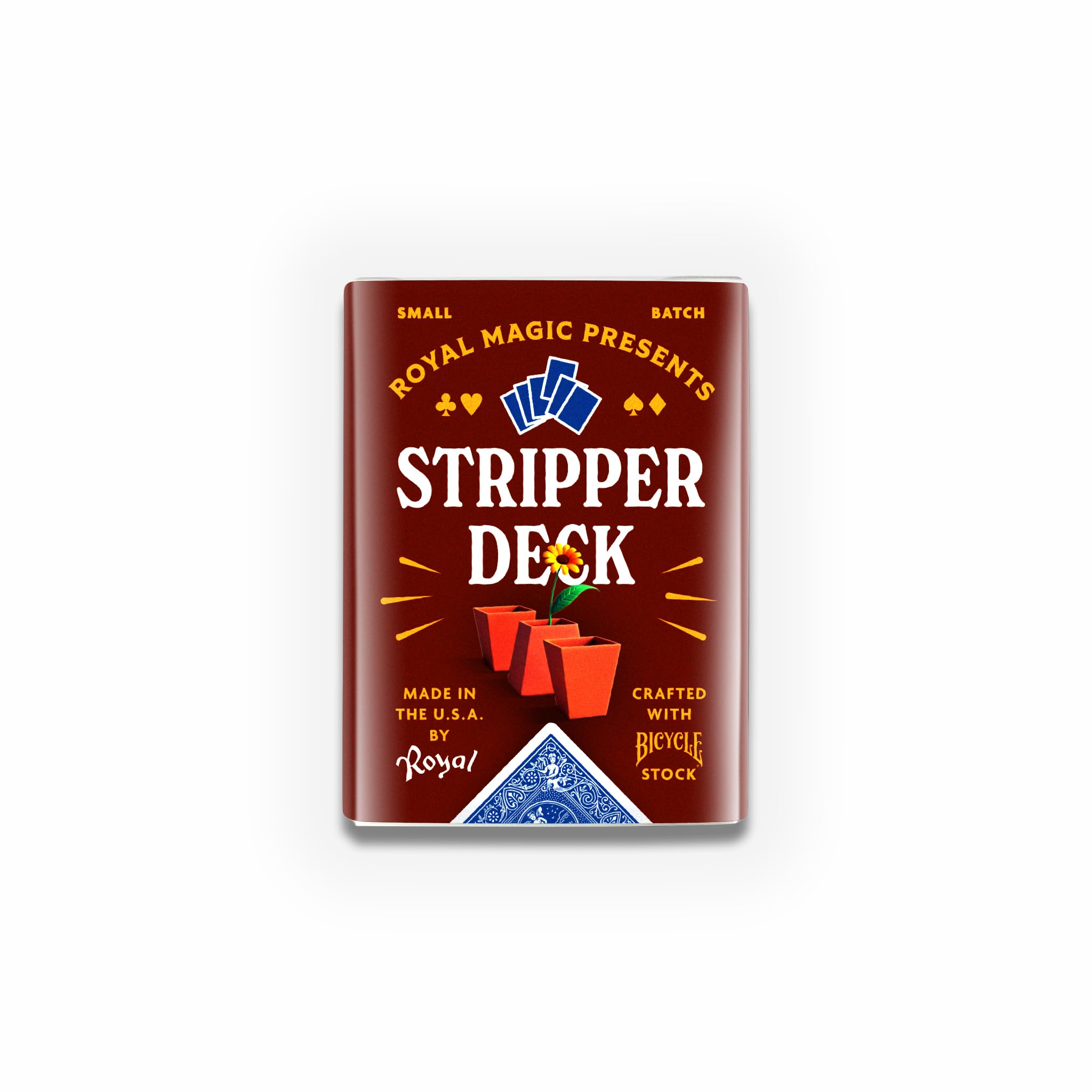 Royal Magic Stripper Deck Kit on stage for confident performances