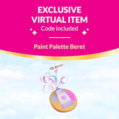 Royale High Art Class Playset treasure chest opening to hold palette and brush