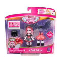 Royale High Dark Fairy doll—3-inch figure for imaginative dress-up play.