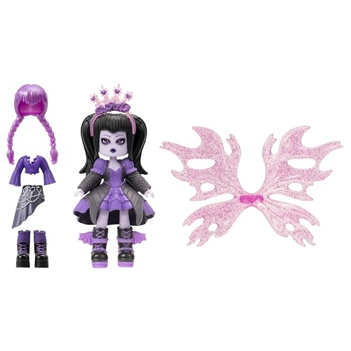 Royale High Series 2 element dolls representing Dark, Ice, Water, Light, Nature