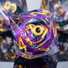 Roycevon handmade dice with sanded edges and a comfortable grip.