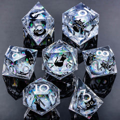 Roycevon sharp-edge D20 with high-contrast numerals for easy reading.
