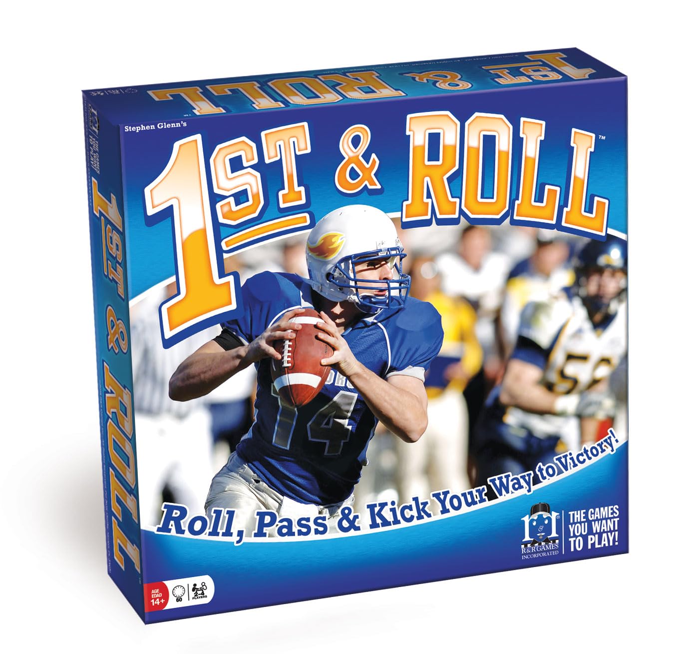 R&R Games 1st Roll board game setup for family night and quick strategic play
