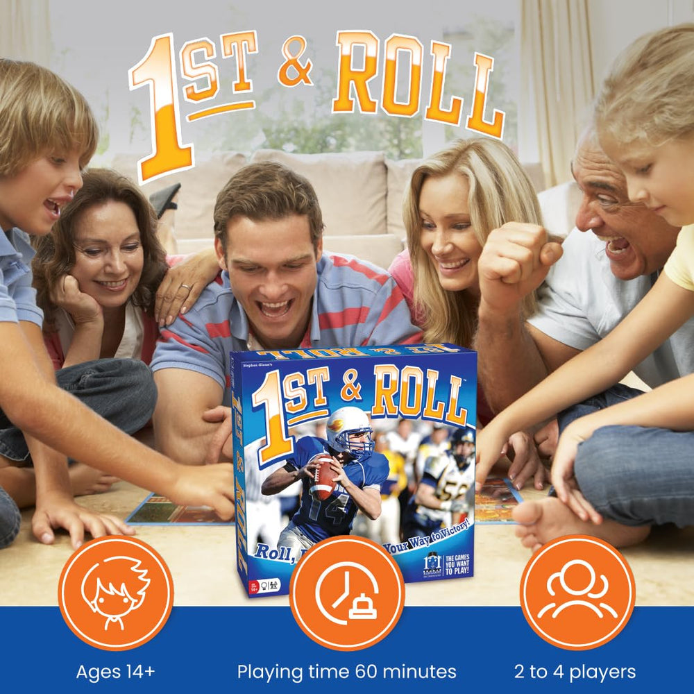 R&R Games 1st Roll players engage 2-4 participants for versatile family fun