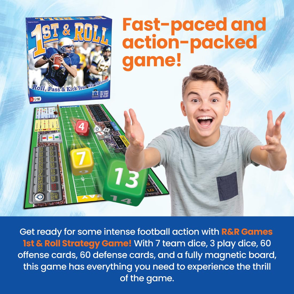 R&R Games 1st Roll rulebook promises quick setup and clear guidance