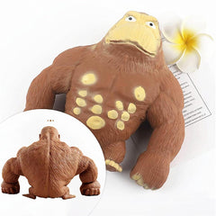RRSDJJ glue-sand filled gorilla offers durable texture during squeeze.