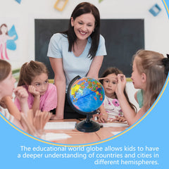 Rrshnsgv 6 inch globe perfect as educational gift for students.