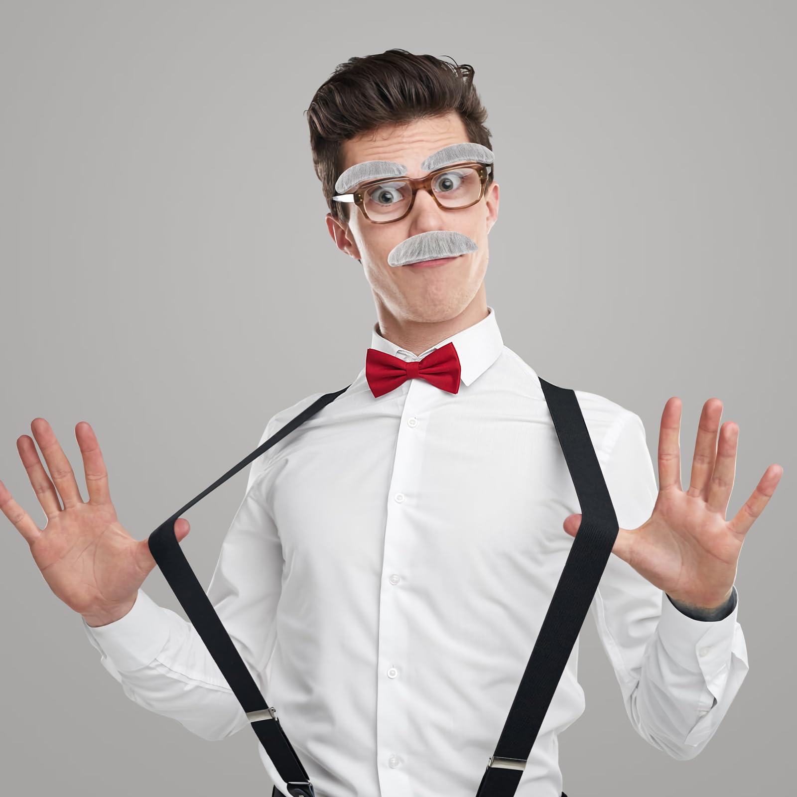 Rrshnsgv complete grandpa costume accessory kit with all pieces included.