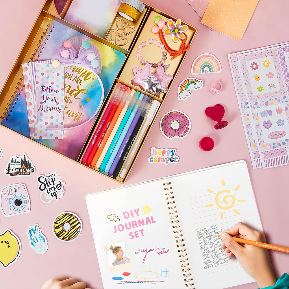R RUCKERCO DIY Diary colored pens deliver bright writing tools for vibrant entries.
