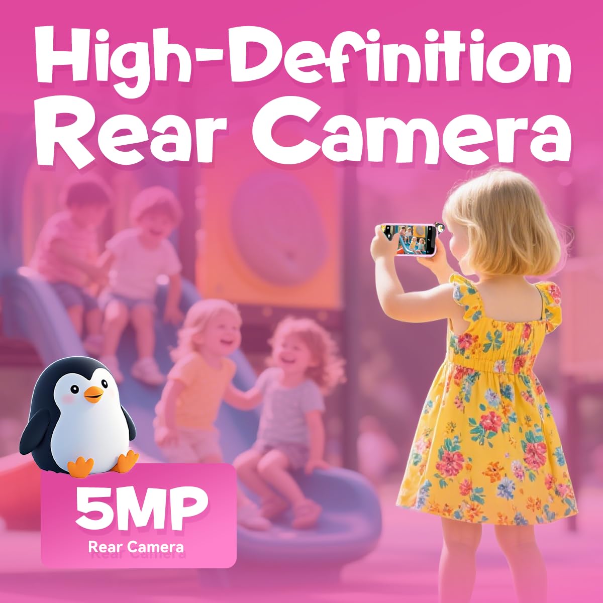 Rseaay Kids Smart Phone educational games image emphasizes 220+ learning activities