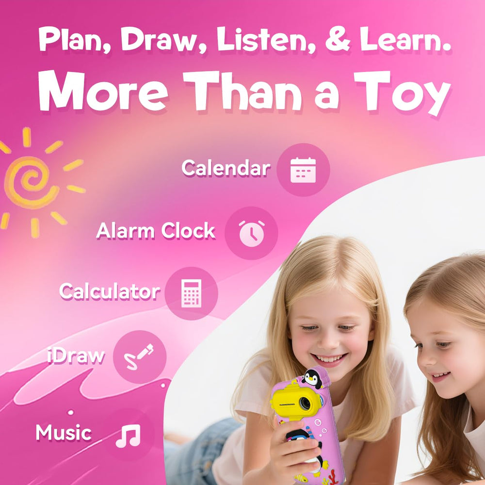 Rseaay Kids Smart Phone storage view notes 8GB memory for apps and media