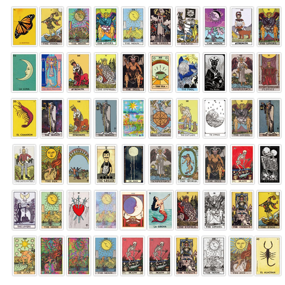 Rszwyk tarot crystal artwork; adds mystical flair to notebooks and devices.