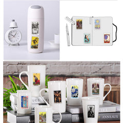 Rszwyk tarot fortune visions; perfect for personalizing phone cases.