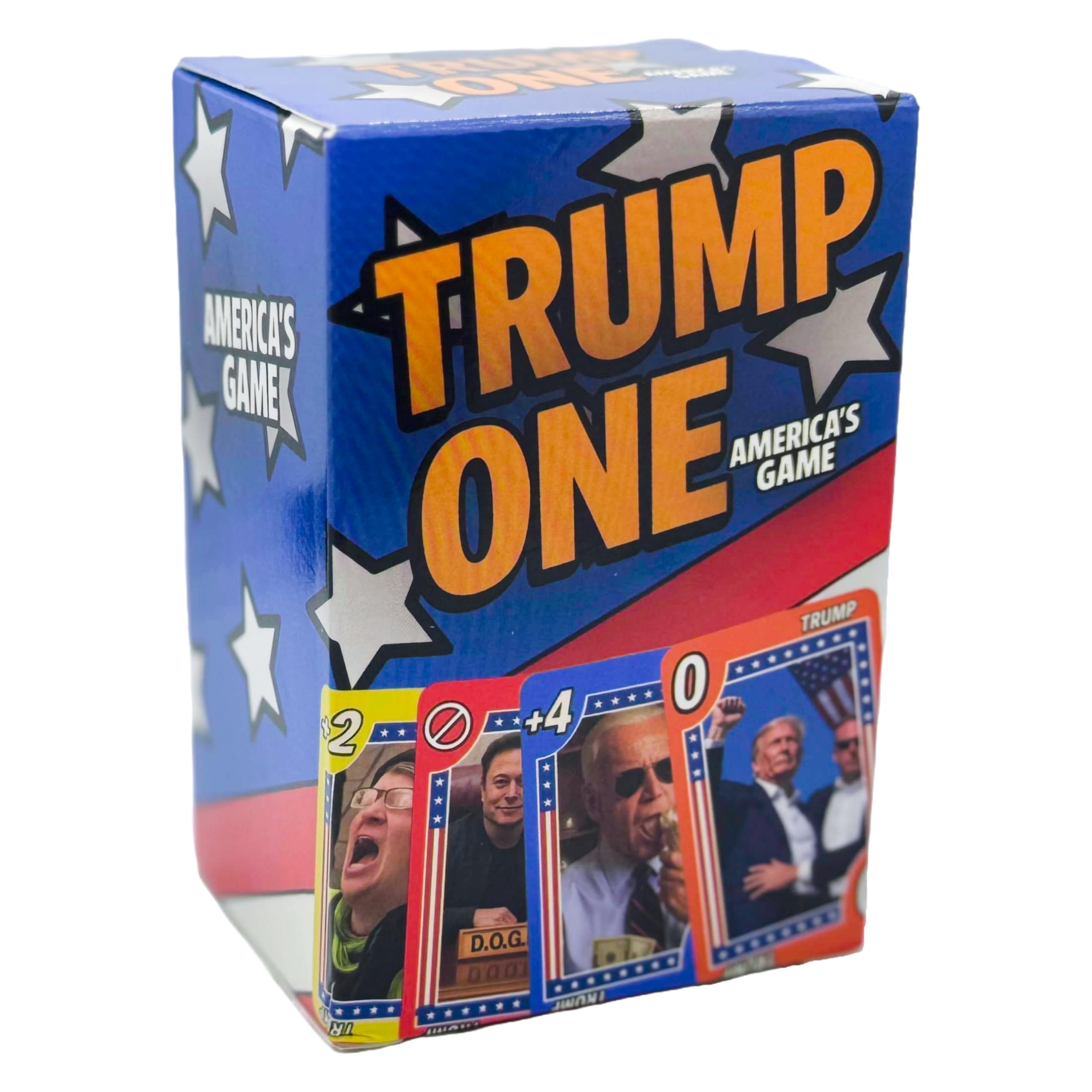 RTE Games Trump ONE Card Game durable cardstock for long-lasting play.